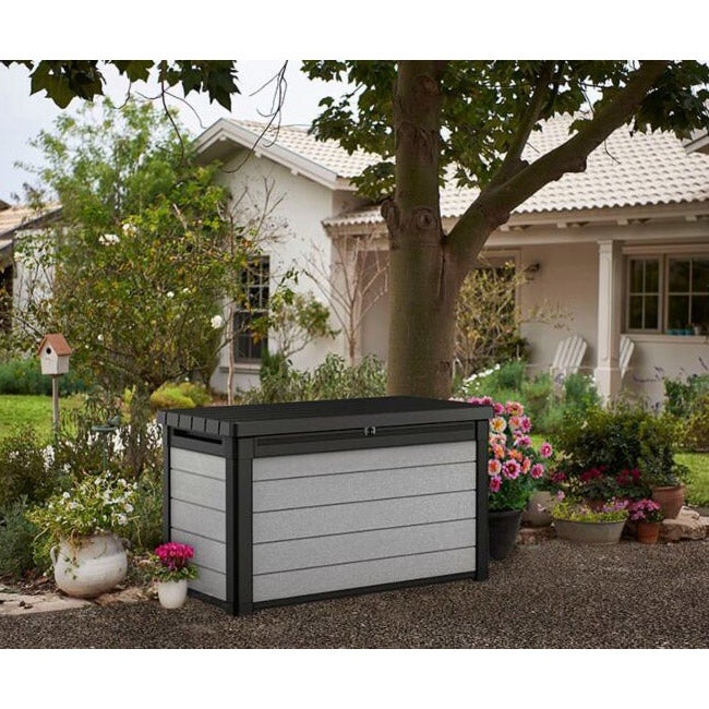 Keter Denali 100 Duotech Garden Storage Box - 380L - Image 4