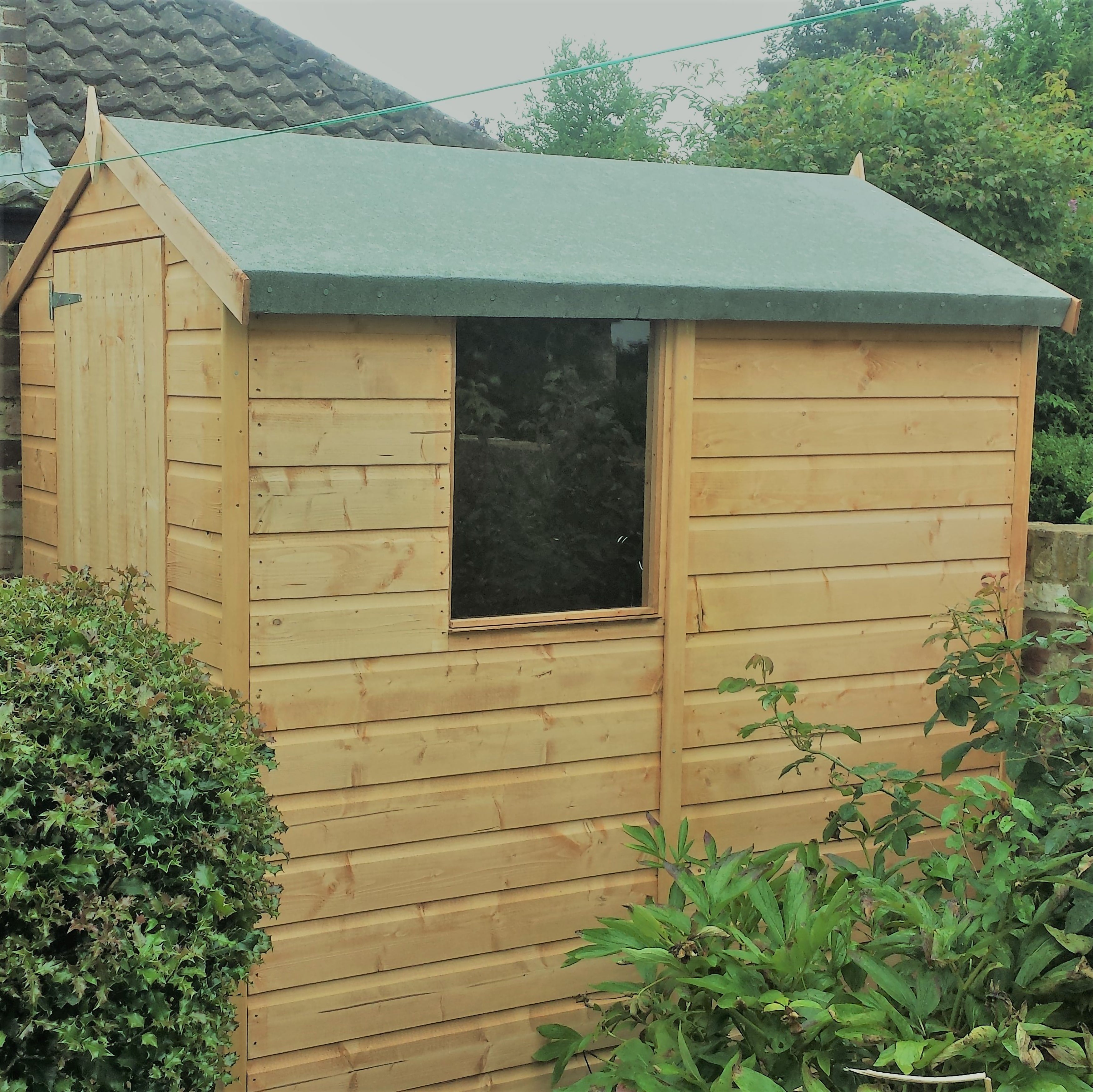 Shire Shetland 6ft x 4ft Shed - Pressure Treated - Image 2