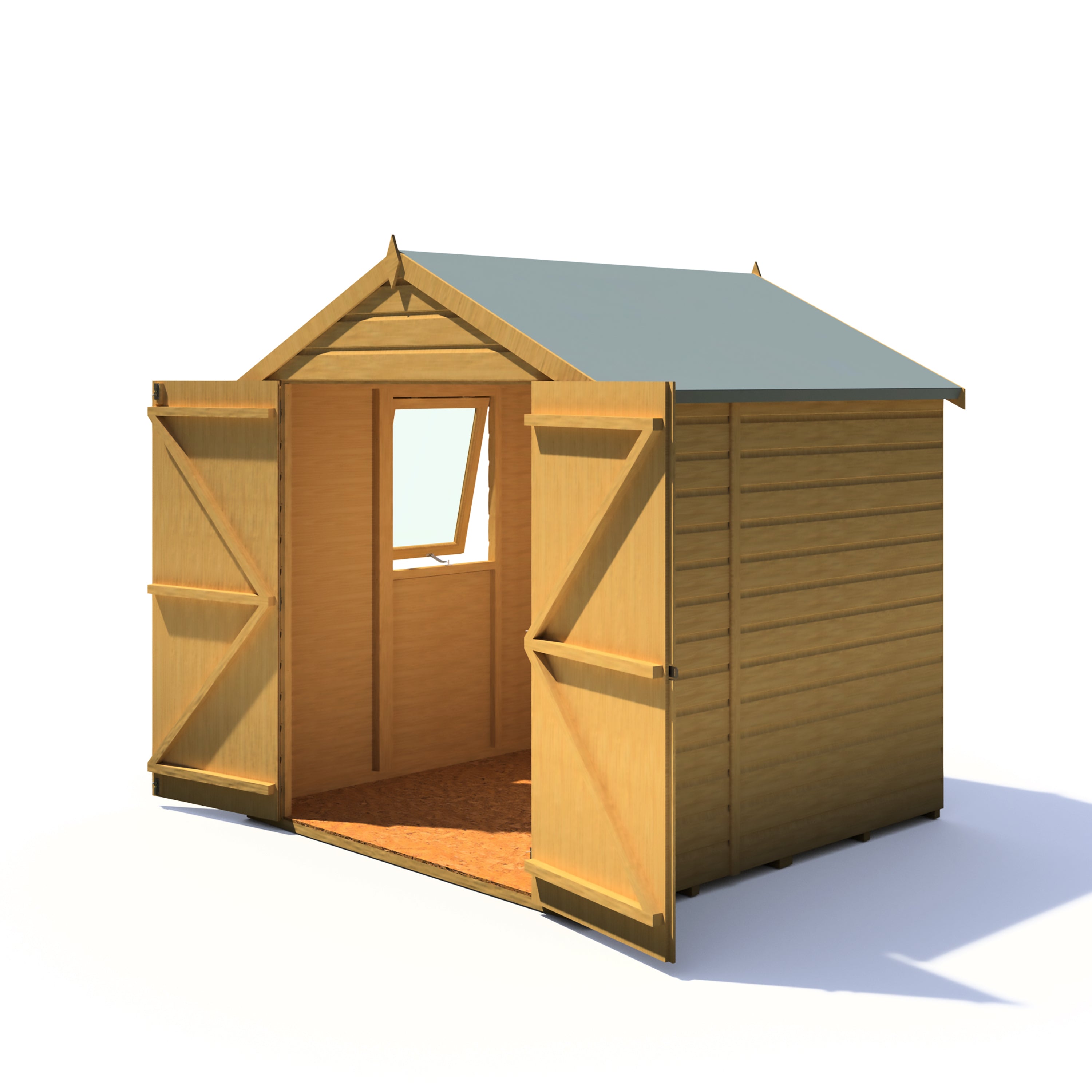Shire Arran 6ft x 6ft Apex Shed - Image 3