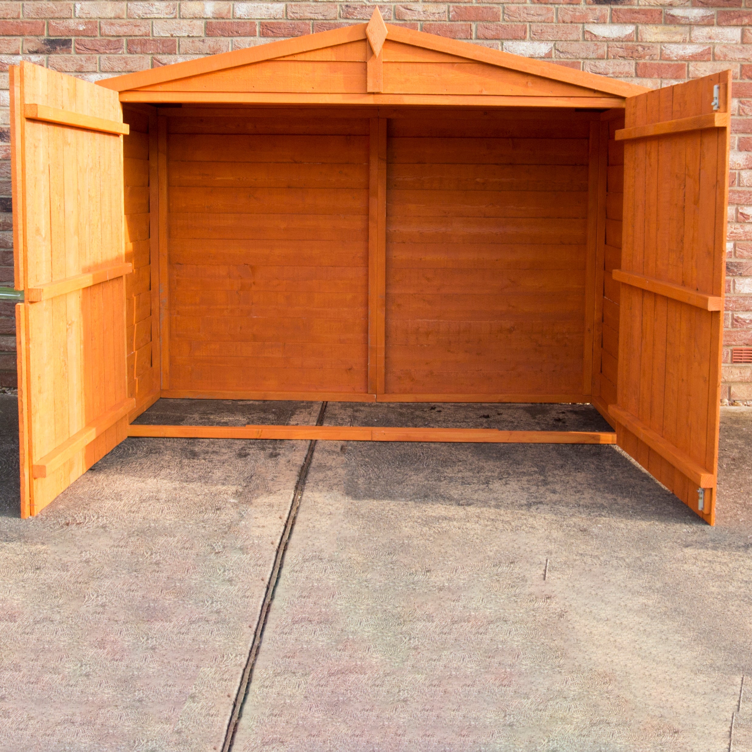 Shire Overlap 7ft x 3ft Apex Bike Store - Image 2