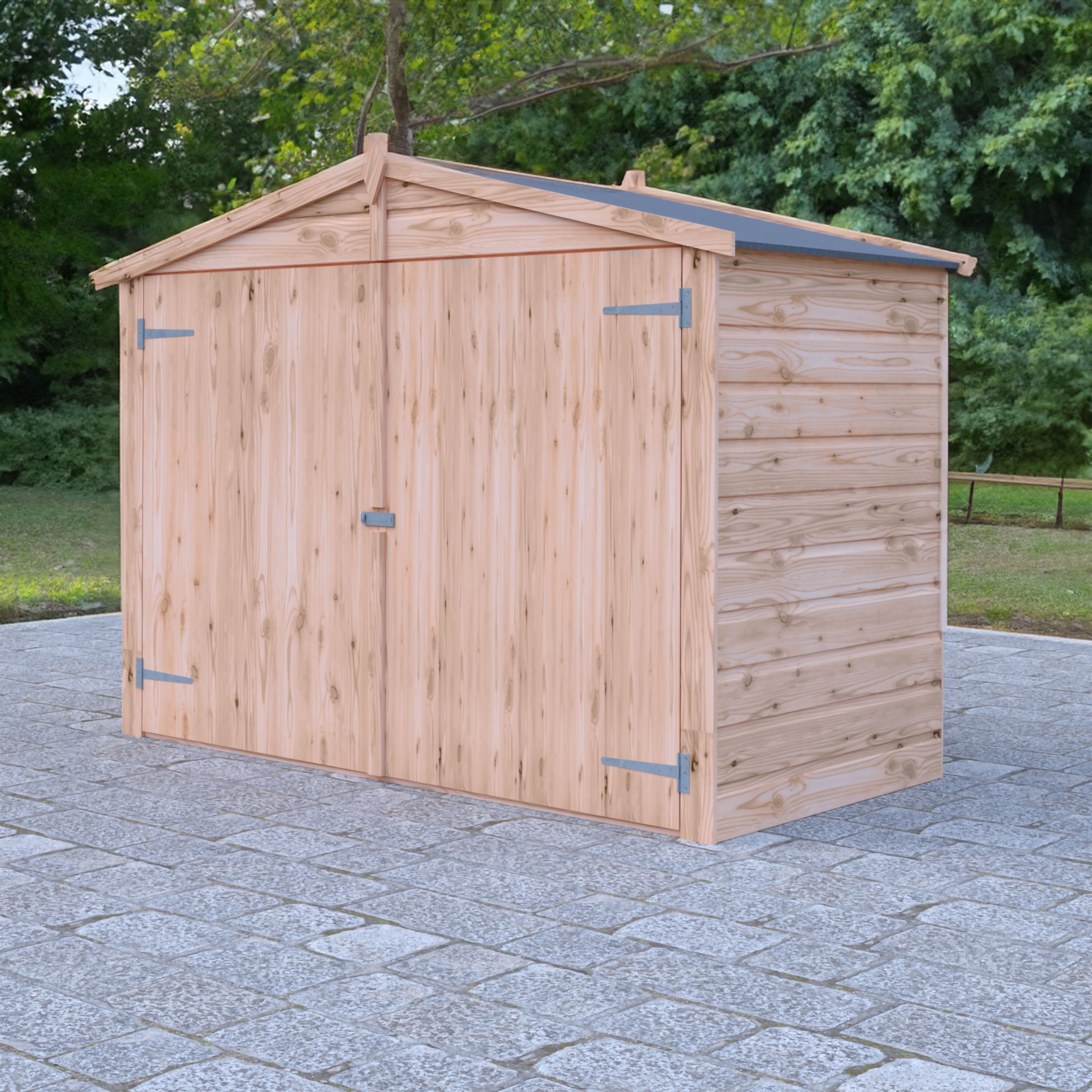 Shire Shiplap 3ft x 6ft x 4ft 8in Bike Storage - No Floor - Image 4