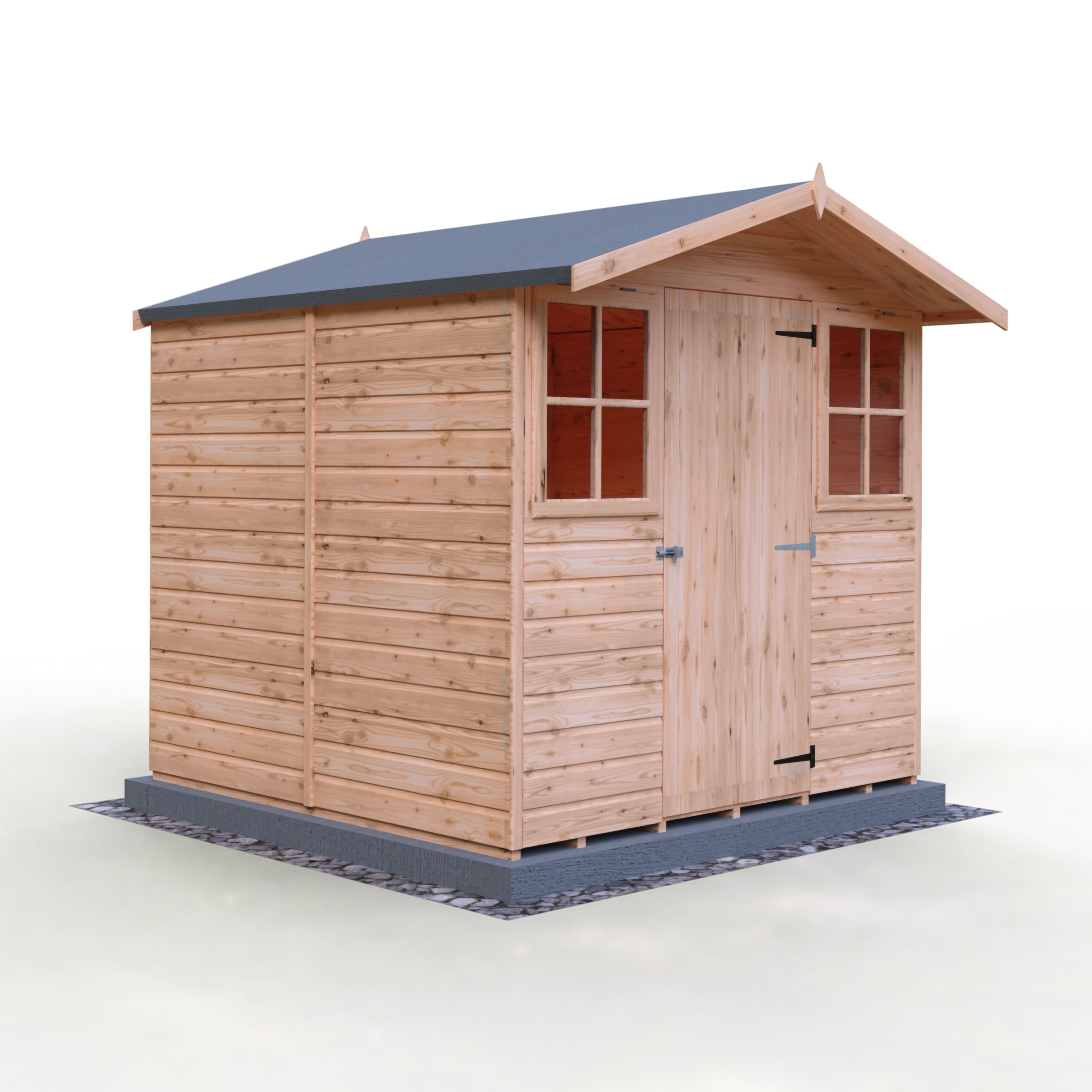 Shire Casita 7ft x 7ft Apex Garden Shed - Image 2