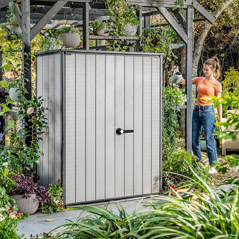Keter Hi Store+ Garden Storage Box Shed - Image 3