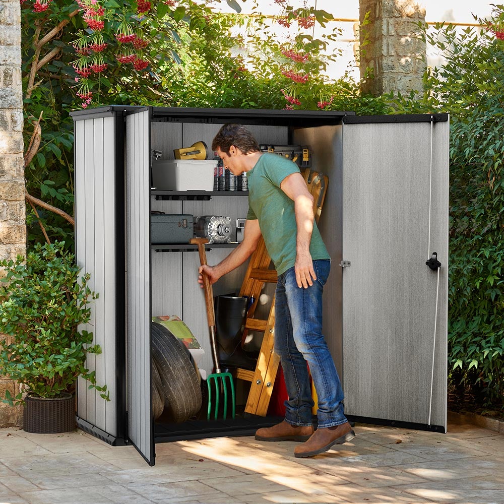 Keter Hi Store+ Garden Storage Box Shed - Image 4