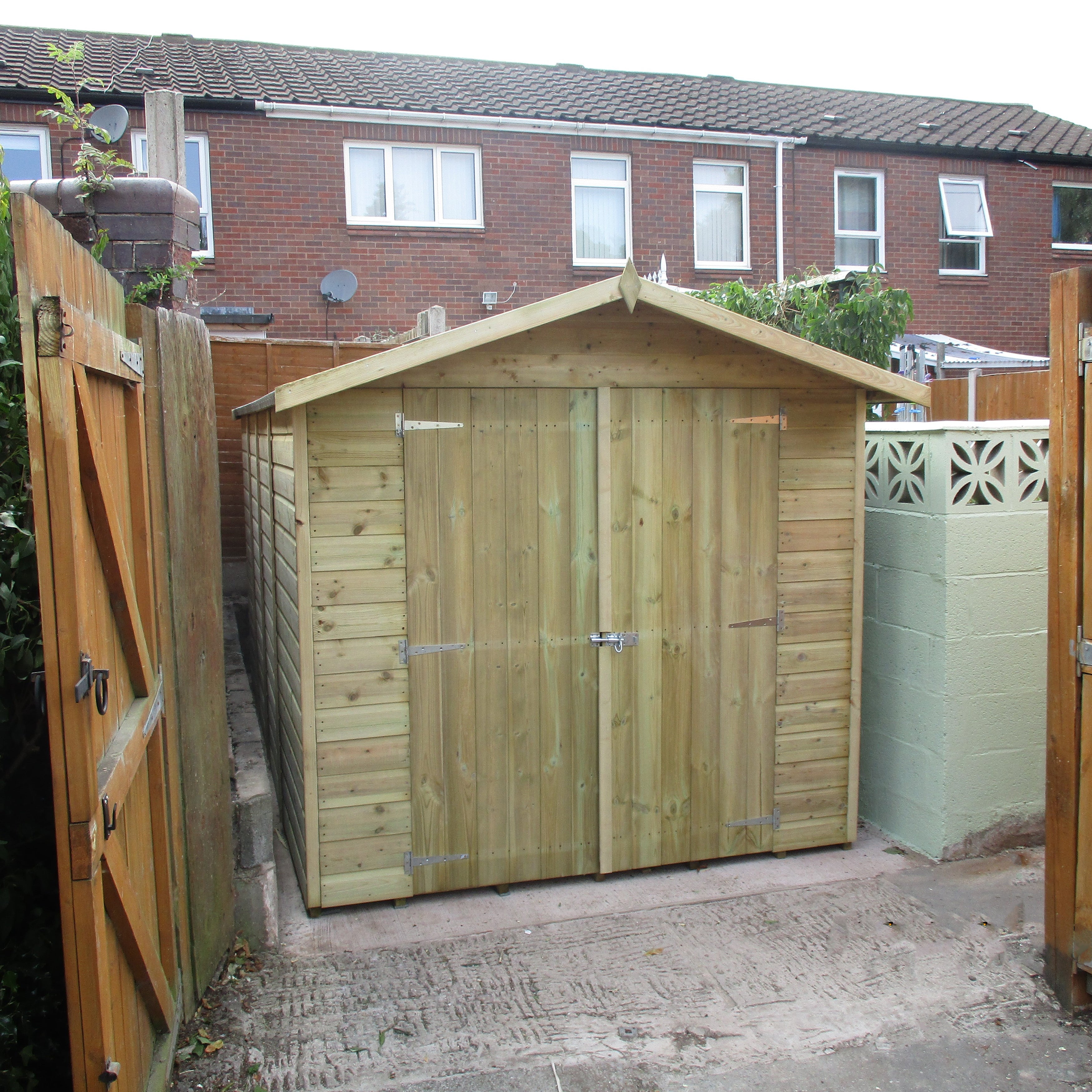 Shire Jersey 13ft x 7ft Pressure Treated Apex Shed - Image 4