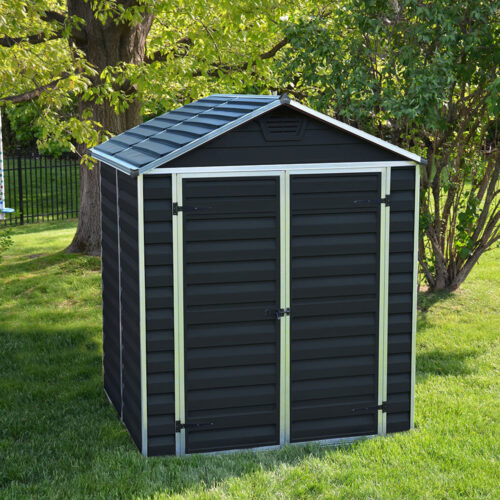 Palram Canopia - Skylight 6ft x 5ft Shed Kit - Midnight Grey