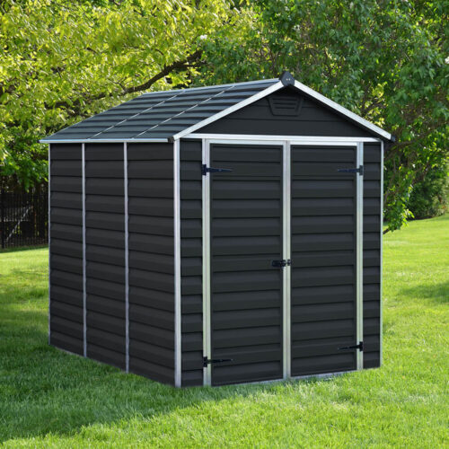 Palram Canopia - Skylight 6ft x 8ft Shed Kit - Midnight Grey